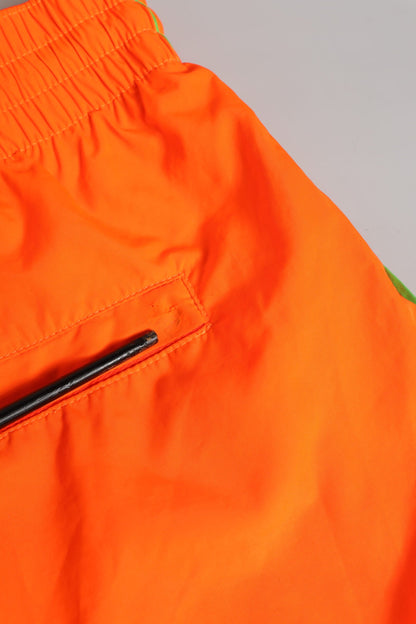 Dolce & Gabbana Orange Polyester Beachwear Men Shorts Swimwear