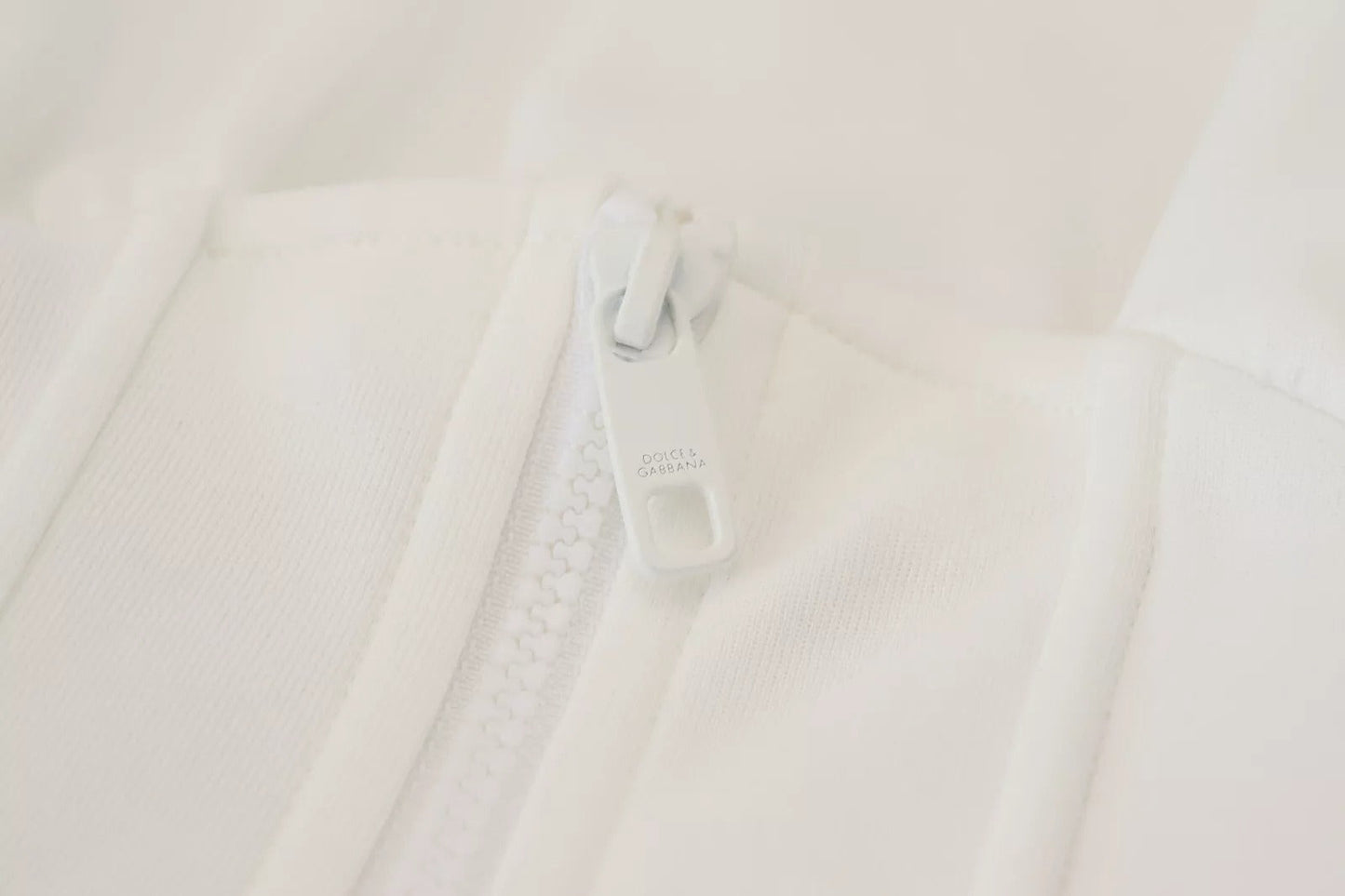 Dolce & Gabbana White Cotton Corset Stretch Top  T-shirt