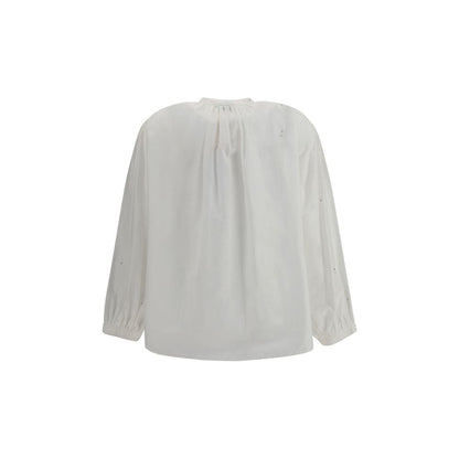 Forte_Forte Voile Shirt with embroidery