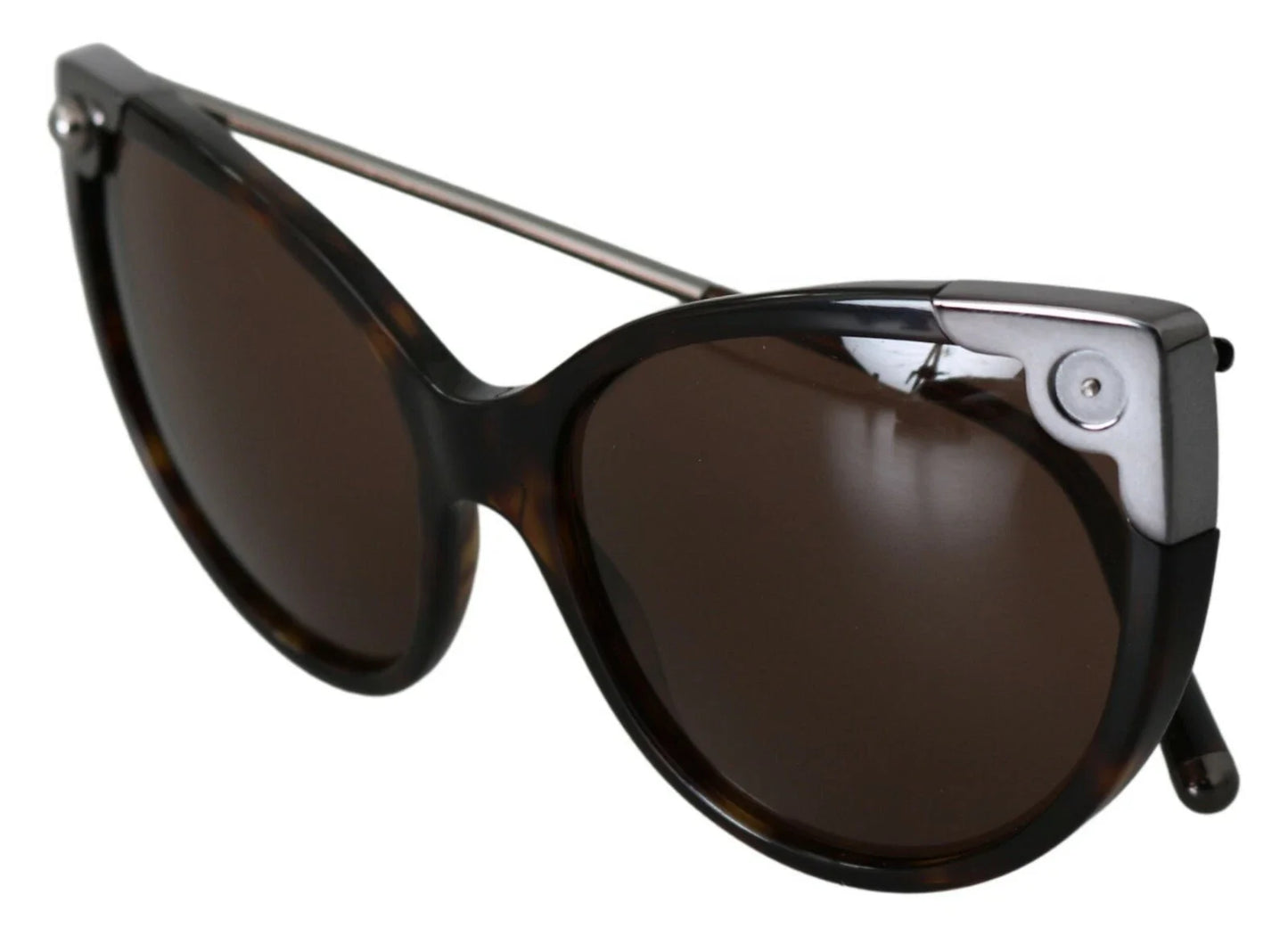 Dolce & Gabbana DG4337 Dark Havana Cat Eye Women Eyewear Sunglasses