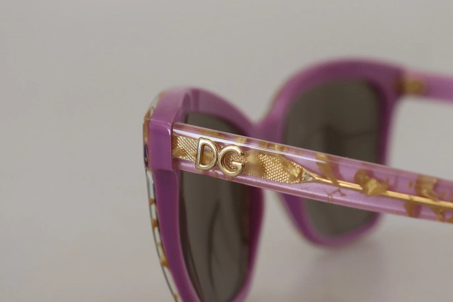 Dolce & Gabbana DG4251 Violet Full Rim Rectangle Frame Shades Sunglasses