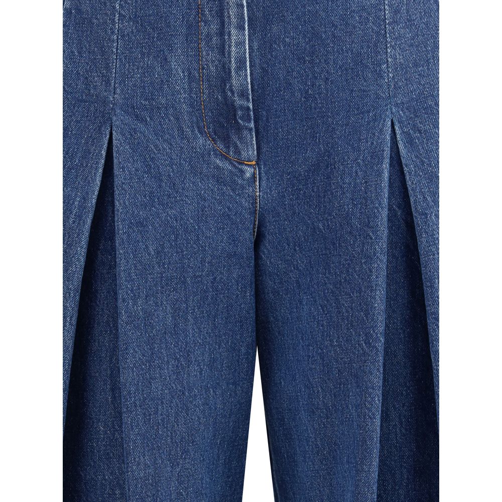 Dolce & Gabbana Straight Jeans with pinces