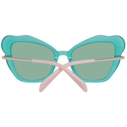 Emilio Pucci Turquoise Women Sunglass