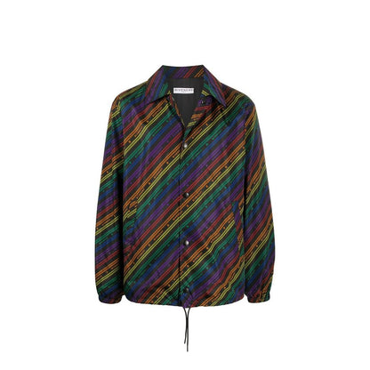 Givenchy Rainbow Chain Nylon Jacket