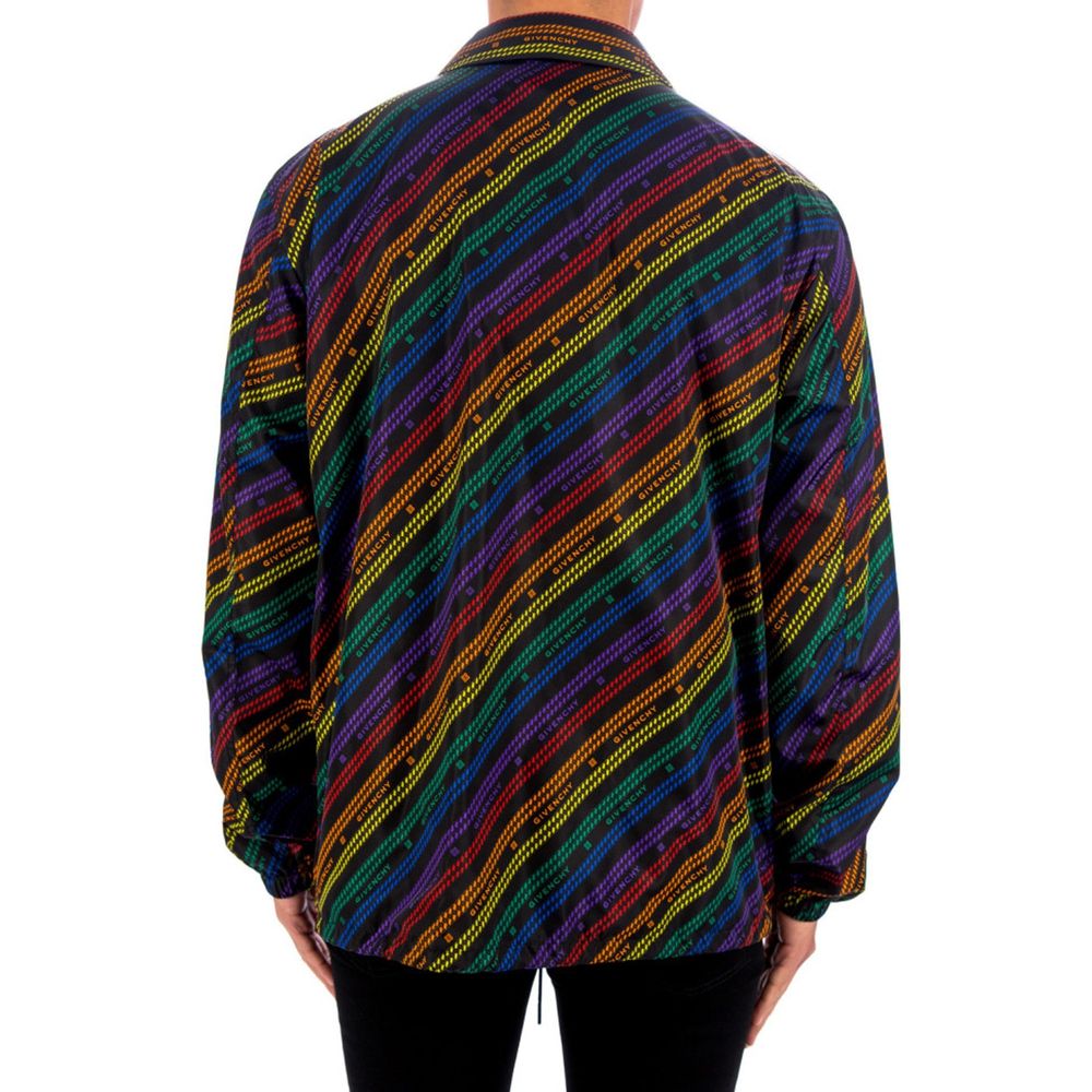 Givenchy Rainbow Chain Nylon Jacket