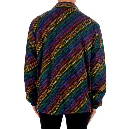 Givenchy Rainbow Chain Nylon Jacket