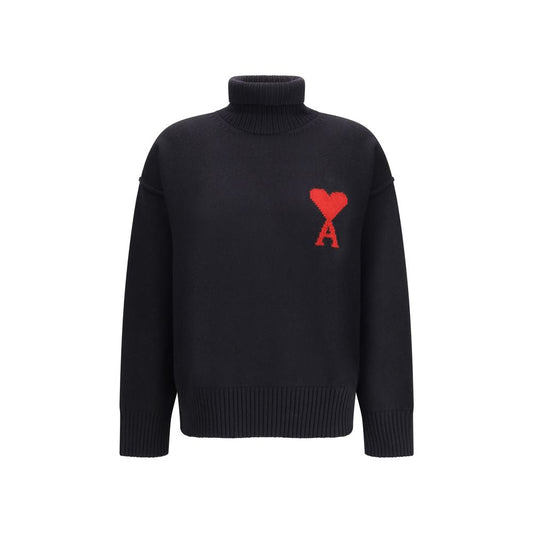 Ami Paris Ami De Coeur Turtleneck Sweater