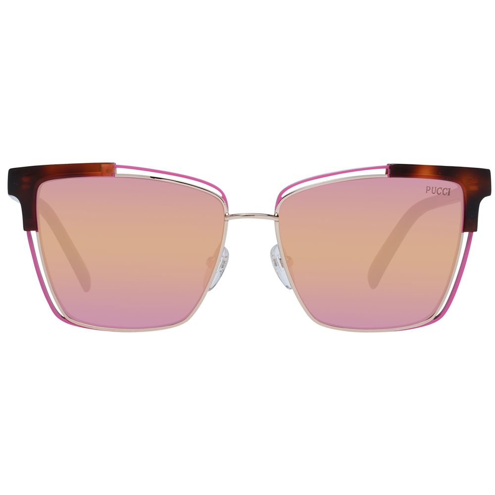 Emilio Pucci Brown Women Sunglass