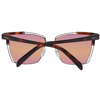 Emilio Pucci Brown Women Sunglass