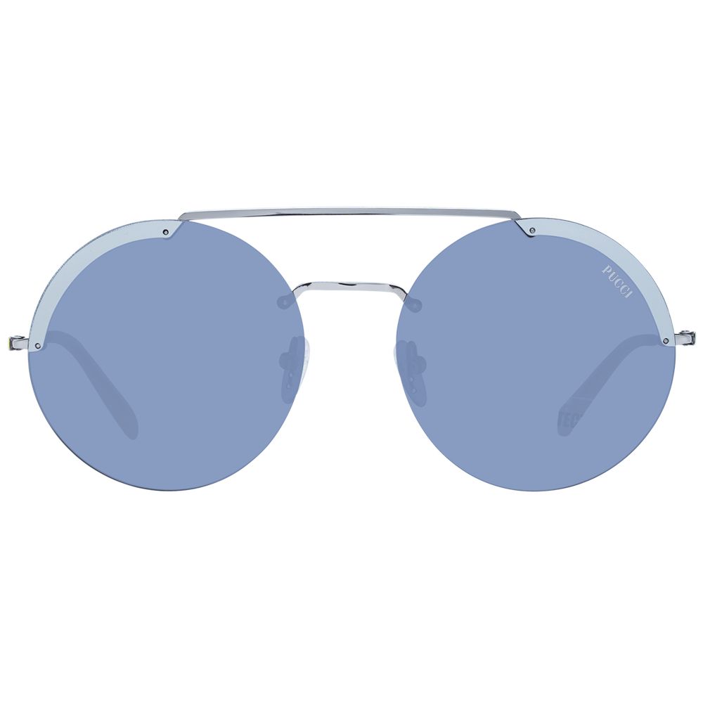 Emilio Pucci Gray Women Sunglass