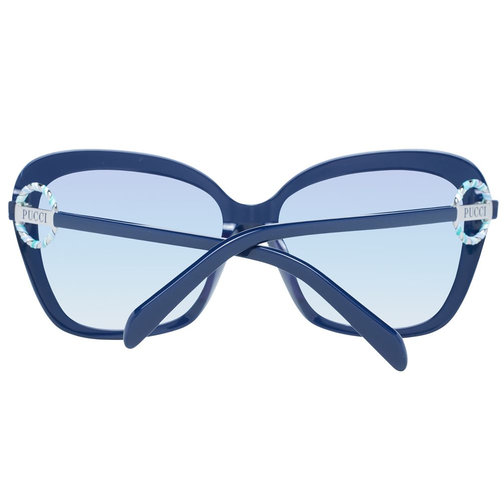 Emilio Pucci Blue Women Sunglass