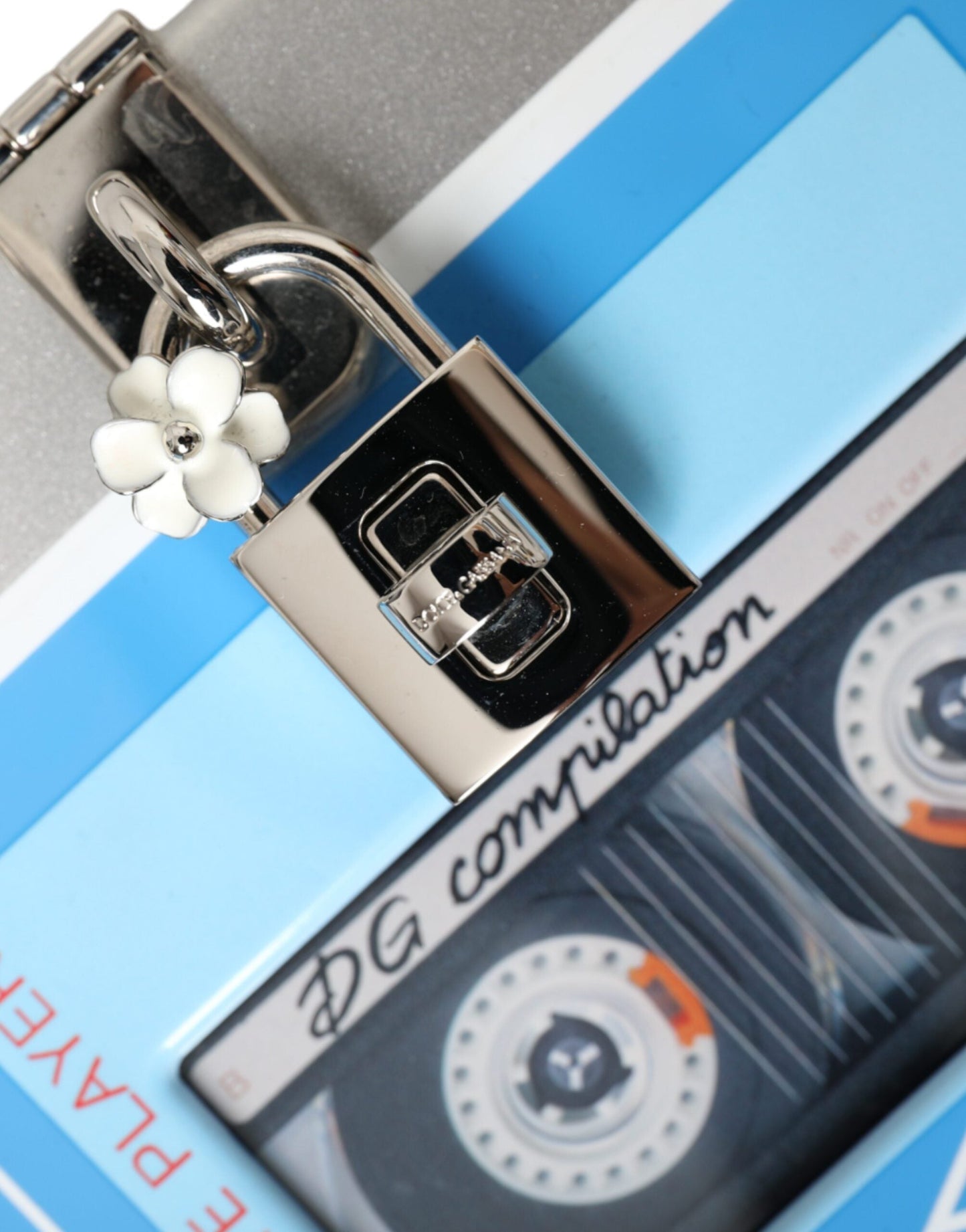 Dolce & Gabbana Multicolor Cassette Player Box DG Music Crossbody Shoulder Bag