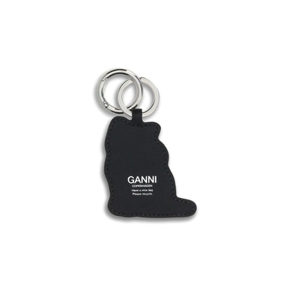 Ganni Kitty Keyring