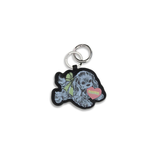 Ganni Puppy Keychain