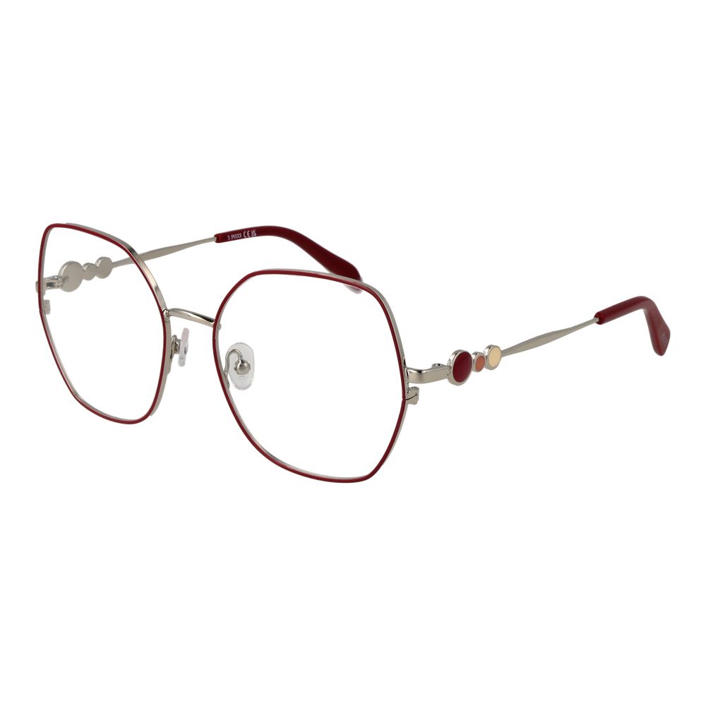 Emilio Pucci Red Women Glasses Frame