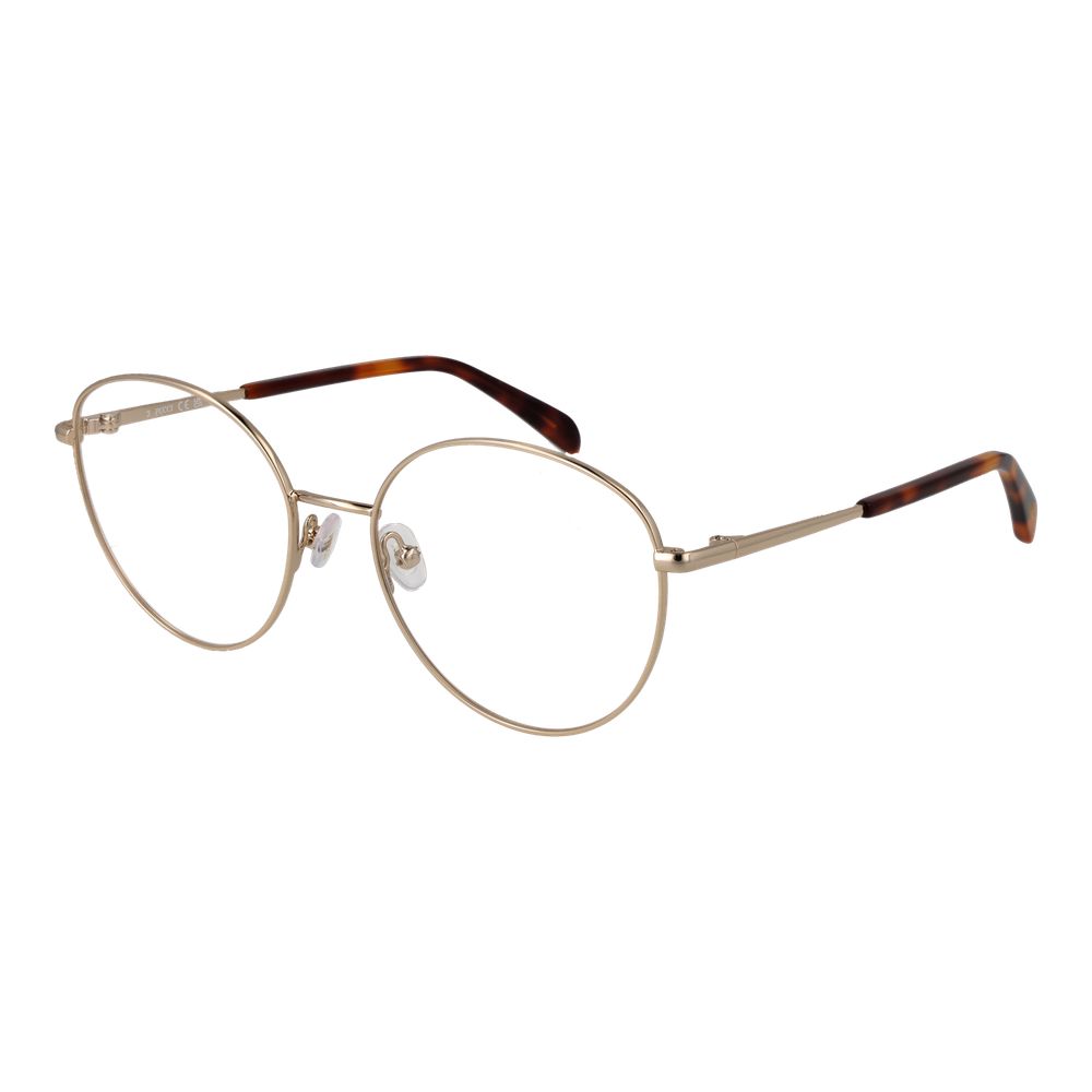 Emilio Pucci Gold Women Glasses Frame