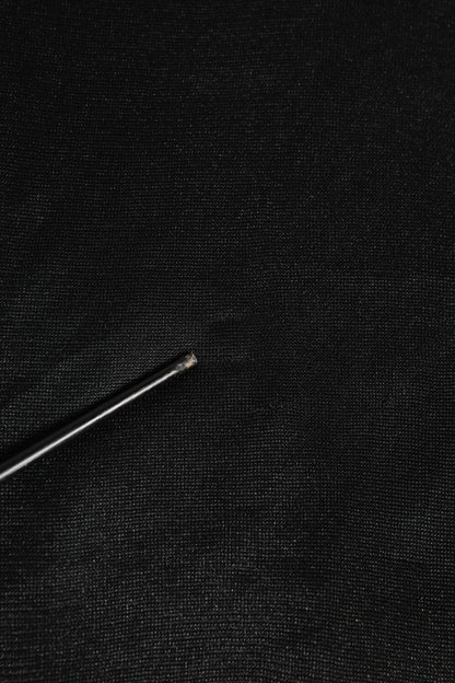 Dolce & Gabbana Black Logo Polyester CrewNeck Sweatshirt Sweater