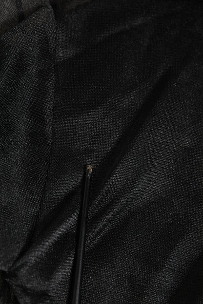 Dolce & Gabbana Black Logo Polyester CrewNeck Sweatshirt Sweater