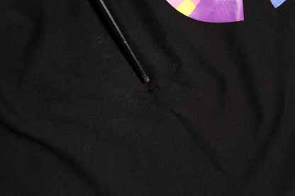 Dolce & Gabbana Black Logo Print Cotton Crew Neck  T-shirt