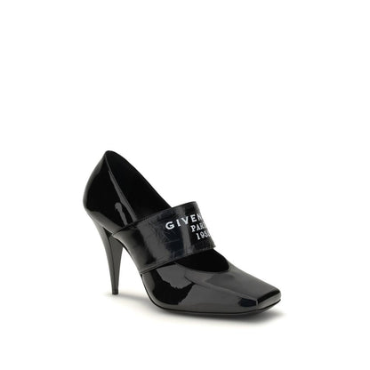 Givenchy Sliced Square Logo Pumps