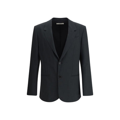 Ami Paris Single-breasted Jacket in virgin wool