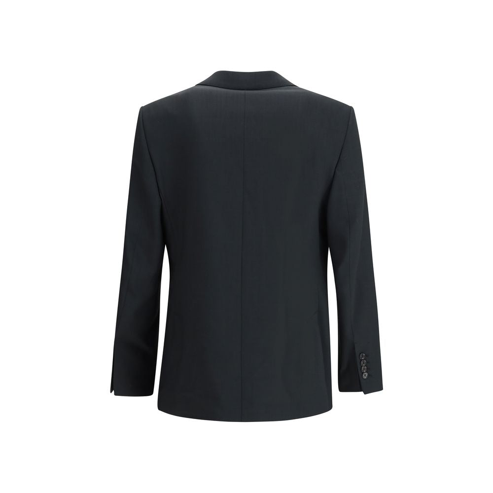 Ami Paris Single-breasted Jacket in virgin wool