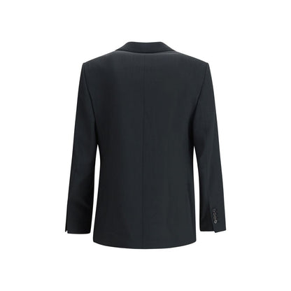 Ami Paris Single-breasted Jacket in virgin wool