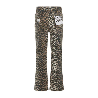 Ganni Animal print Pants