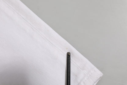 Dolce & Gabbana White Cotton Tattered BOYFRIEND Denim Jeans