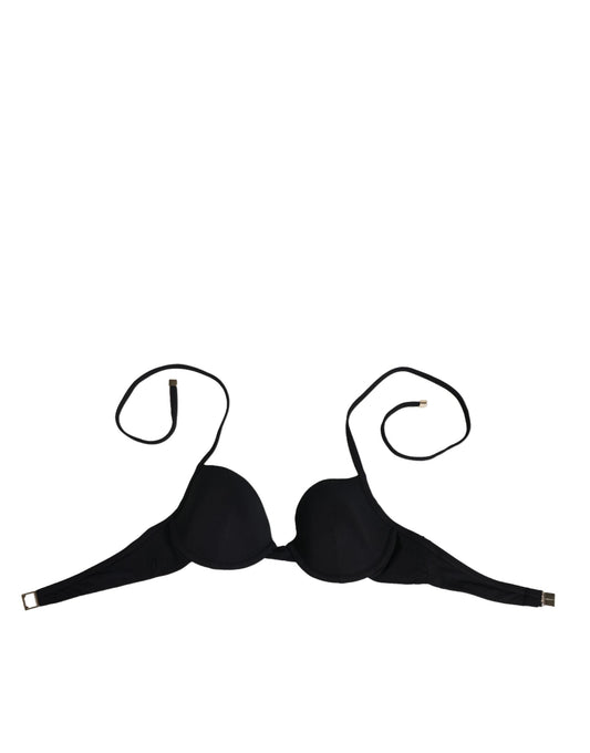 Dolce & Gabbana Black Underwire Push Up Balconette Bra Underwear