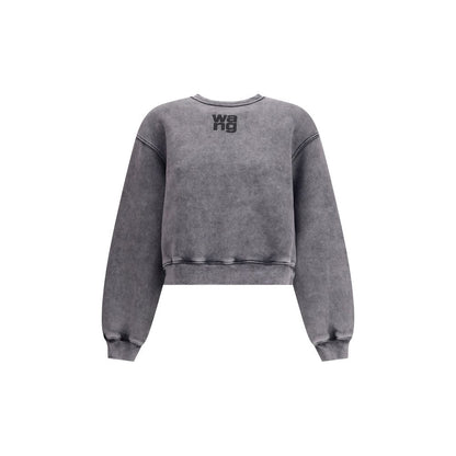 Alexander Wang Embossed Logo crewneck Sweatshirt
