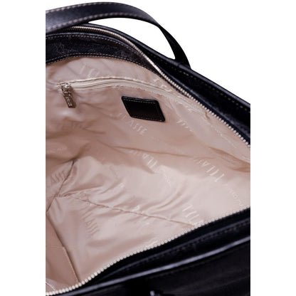 Alviero Martini Prima Classe Black Polyester Handbag