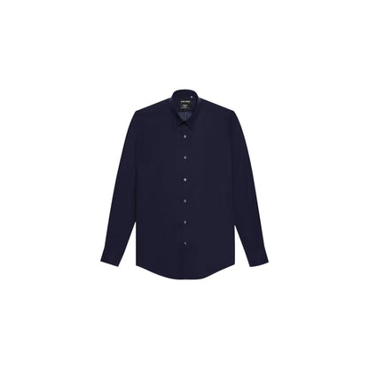 Antony Morato Blue Cotton Shirt