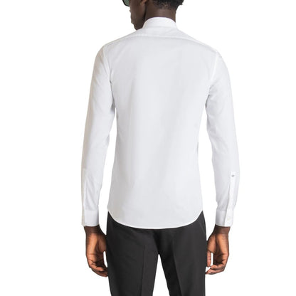 Antony Morato White Cotton Shirt