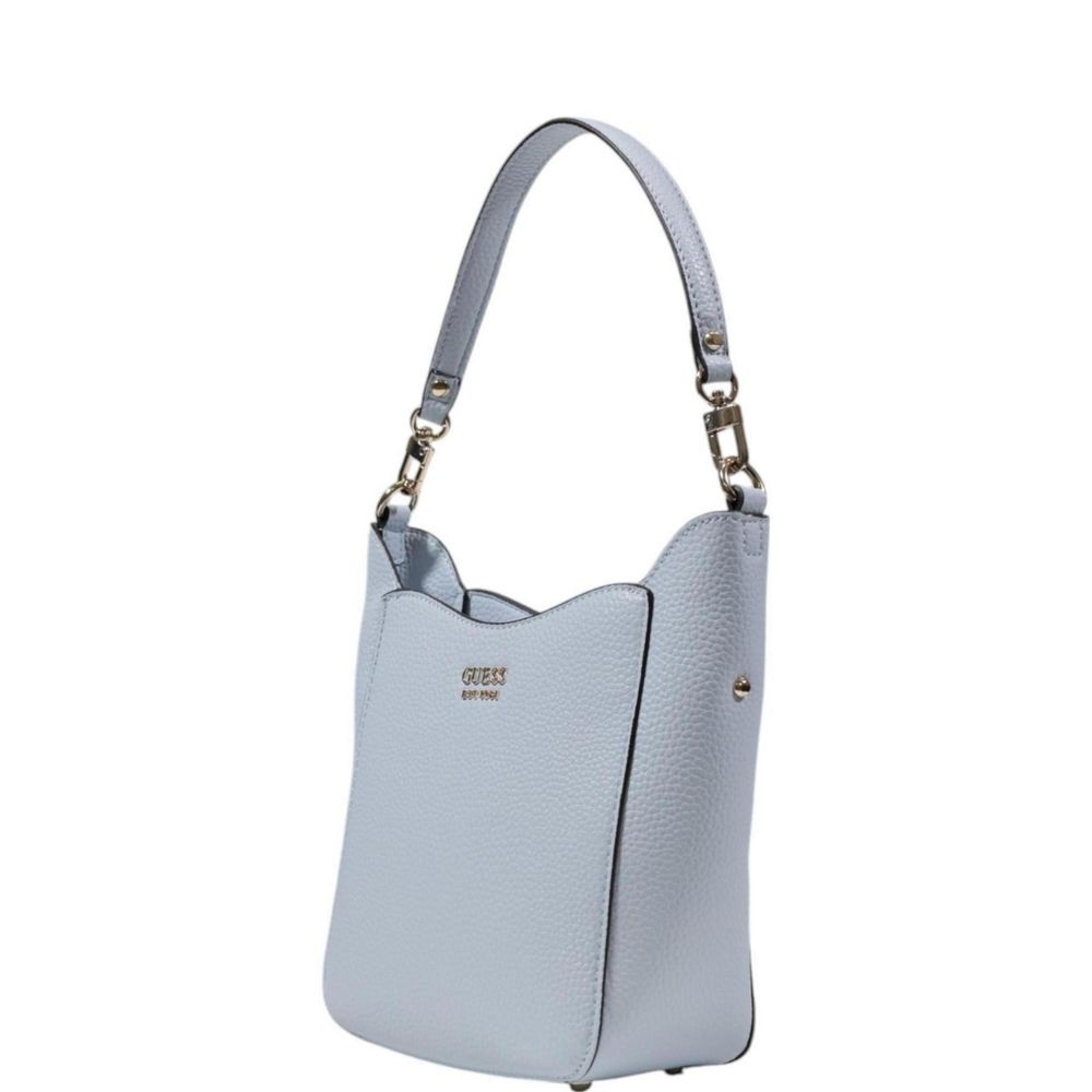 Guess Blue Polyethylene Handbag