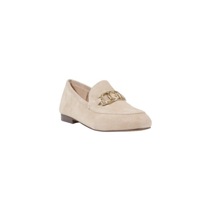 Guess Beige Leather Platform