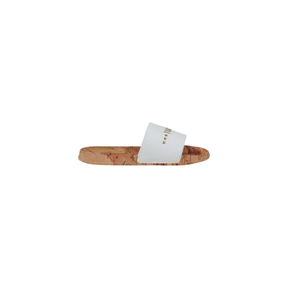 Alviero Martini Prima Classe White Polyethylene Slipper