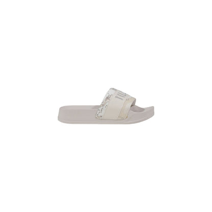 Alviero Martini Prima Classe White Polyethylene Slipper