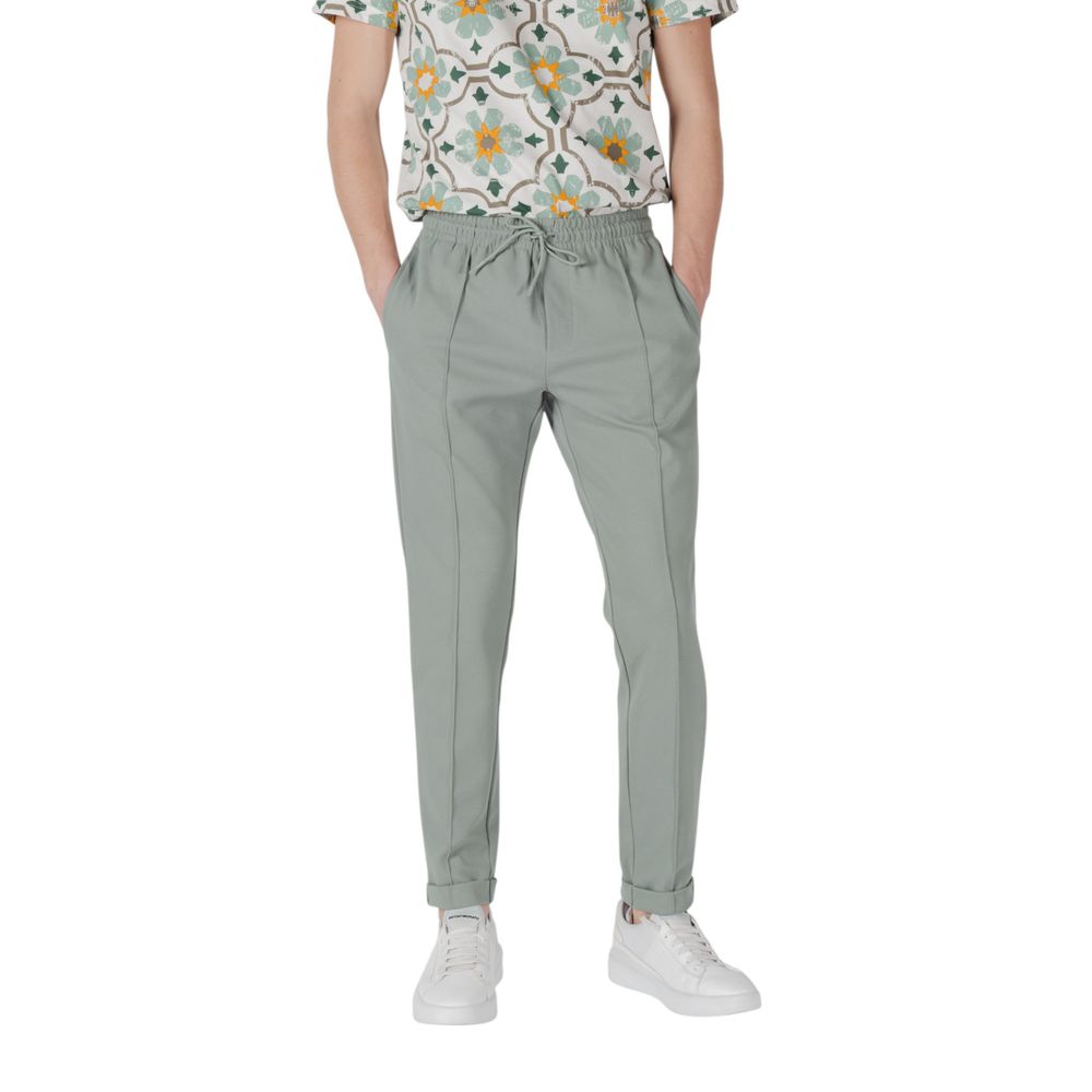 Antony Morato Green Polyester Joggers Workout Pant