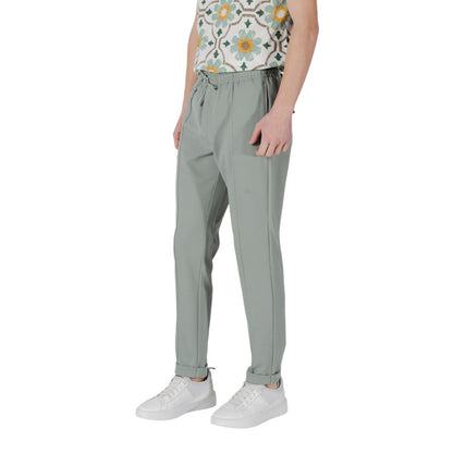 Antony Morato Green Polyester Joggers Workout Pant