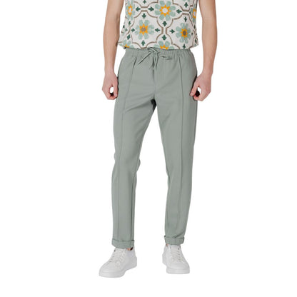 Antony Morato Green Polyester Joggers Workout Pant