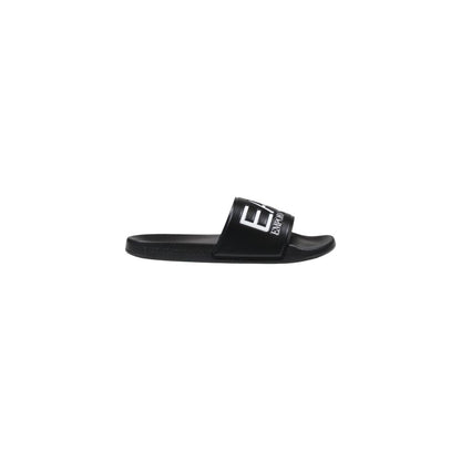 EA7 Emporio Armani Black And White Pvc Slipper