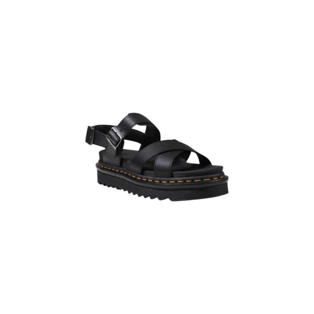 Dr. Martens Black Leather Sandal