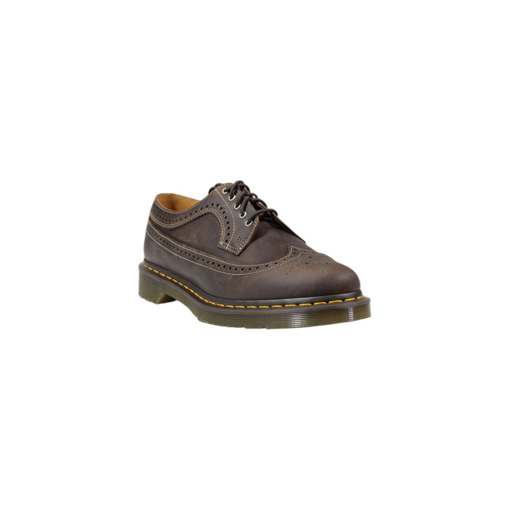 Dr. Martens Brown Leather Oxfords And Derby