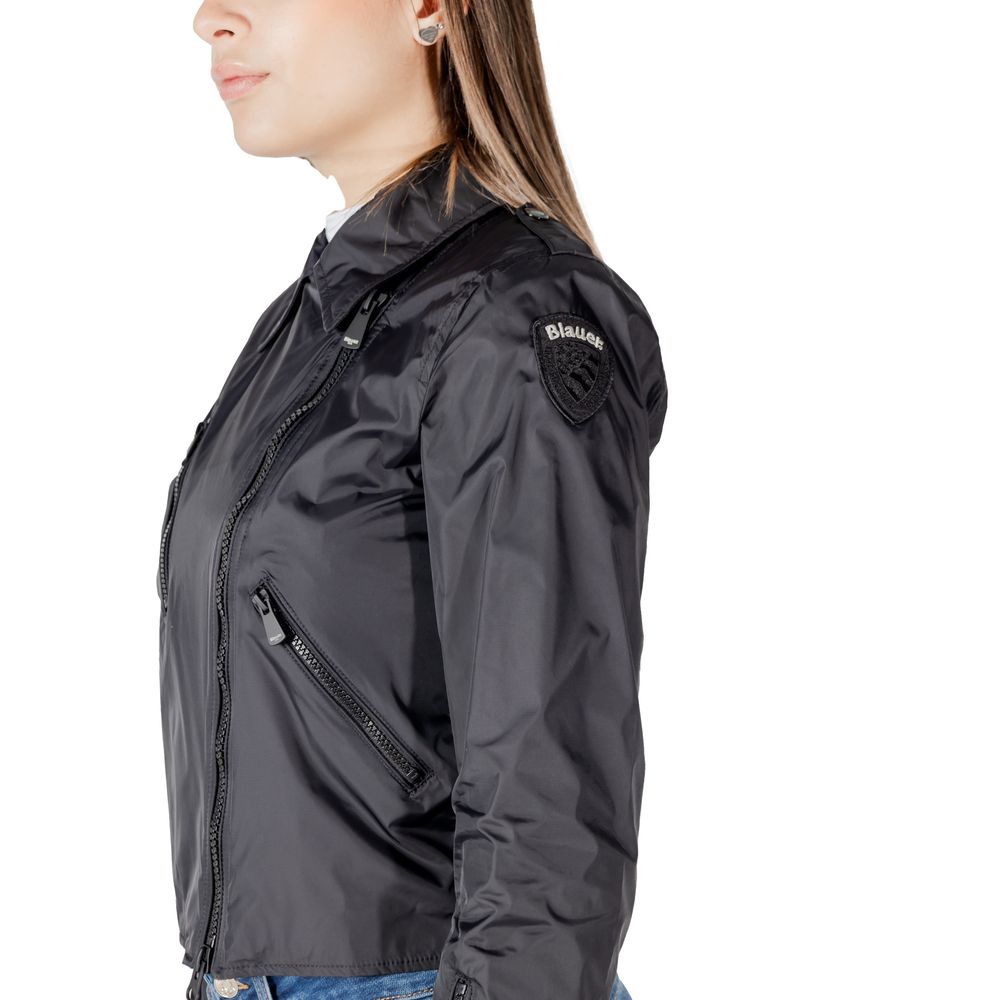 Blauer Black Polyamide Jackets & Coat