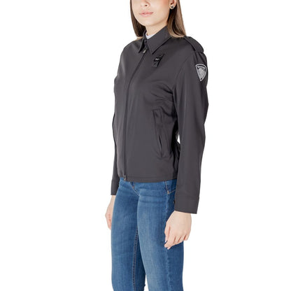 Blauer Black Polyamide Jackets & Coat
