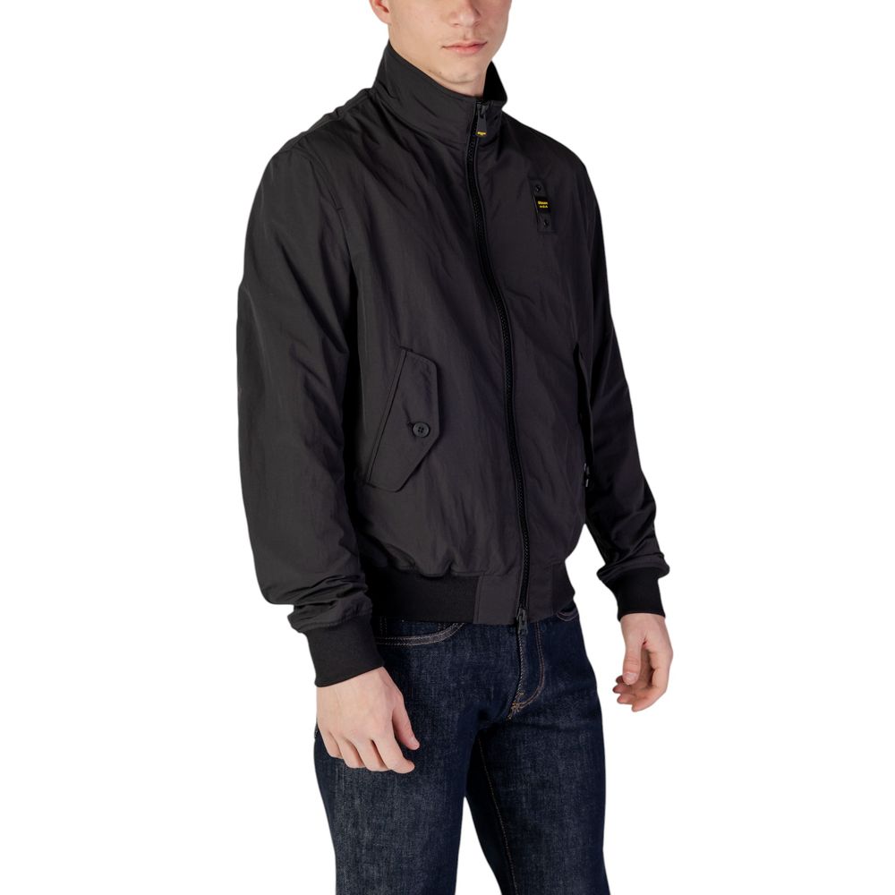Blauer Black Polyamide Jackets & Coat