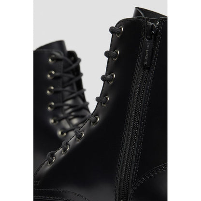 Dr. Martens Black Leather Ankle