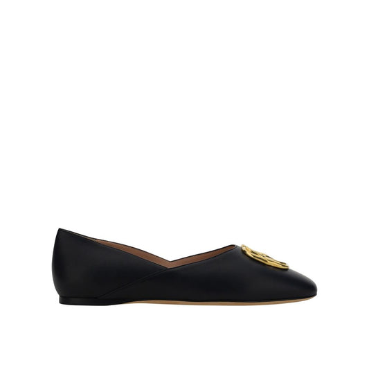 Bally Leather Ballerina Flats