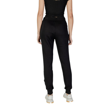 Armani Exchange Black Cotton Joggers Workout Pant